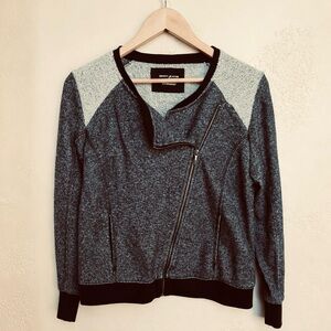 DKNY Jeans Asymmetrical Zip Sweater — Size M